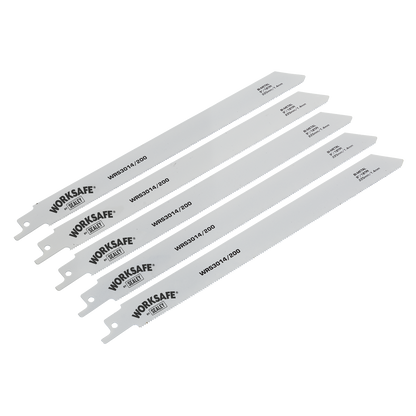 Reciprocating Saw Blade for Metal 225mm 18tpi - Pack of 5