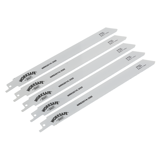 Reciprocating Saw Blade for Metal 225mm 18tpi - Pack of 5