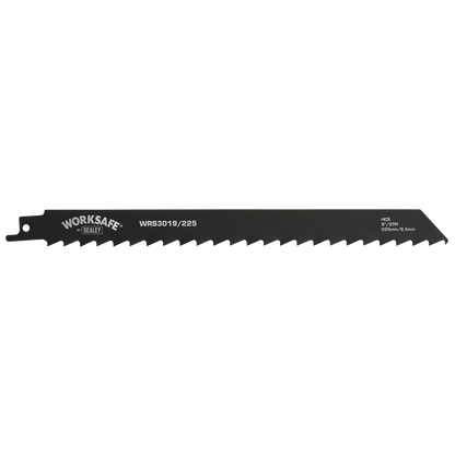Reciprocating Saw Blade for Wood 225mm 3tpi - Pack of 5