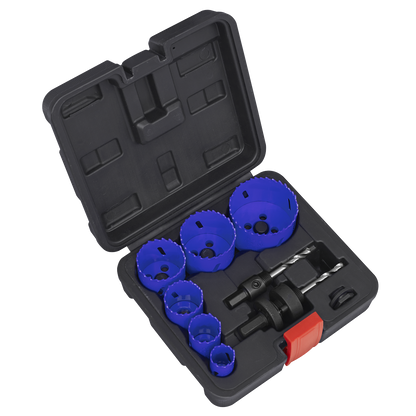 Electrician's Hole Saw Kit 9pc
