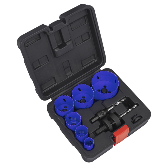 Electrician's Hole Saw Kit 9pc