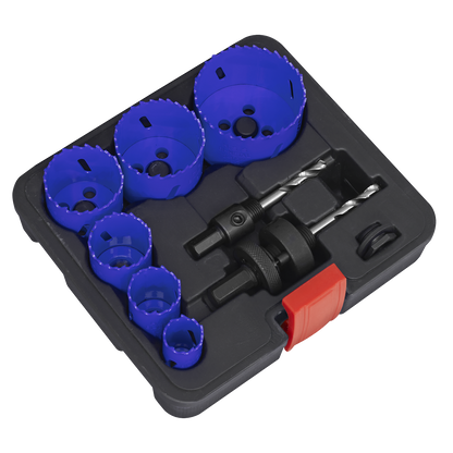 Electrician's Hole Saw Kit 9pc