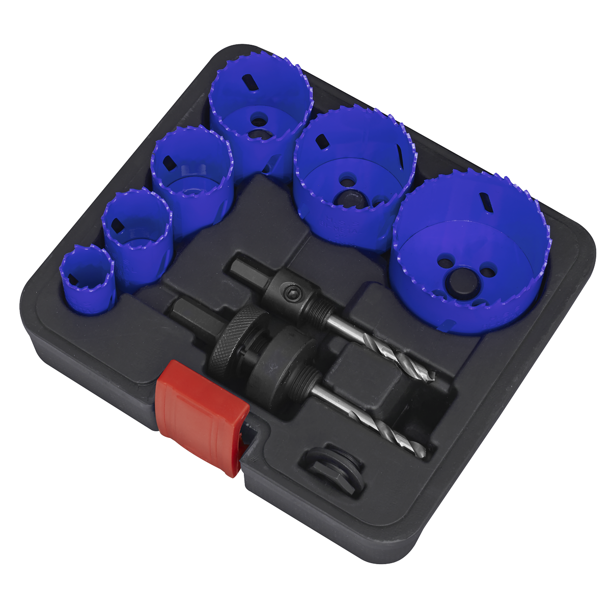 Electrician's Hole Saw Kit 9pc