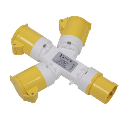 2P+E 3-Way Adaptor 110V