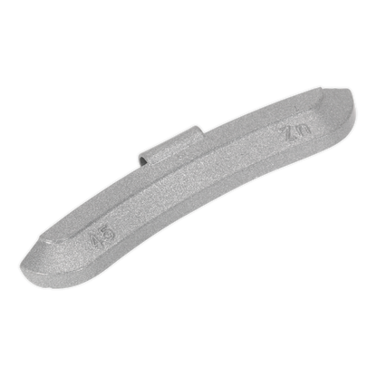 Zinc Plated Hammer-On Wheel Weight for Steel Wheels