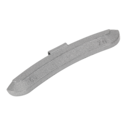 Zinc Plated Hammer-On Wheel Weight for Steel Wheels