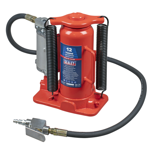 Air Operated Hydraulic Bottle Jack 12 Tonne