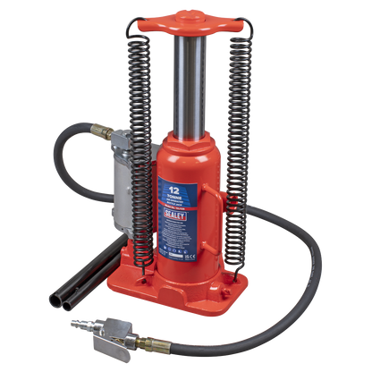Air Operated Hydraulic Bottle Jack 12 Tonne