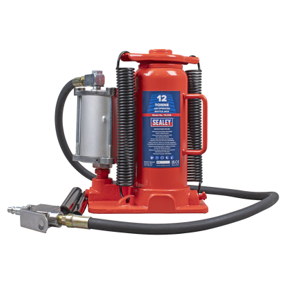 Air Operated Hydraulic Bottle Jack 12 Tonne