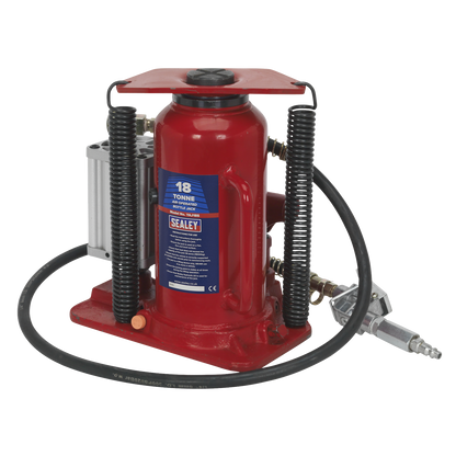 Air Operated Hydraulic Bottle Jack 18 Tonne