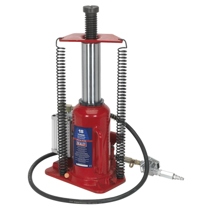 Air Operated Hydraulic Bottle Jack 18 Tonne