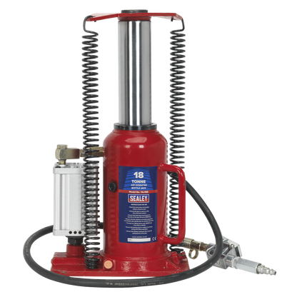 Air Operated Hydraulic Bottle Jack 18 Tonne