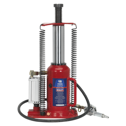 Air Operated Hydraulic Bottle Jack 18 Tonne