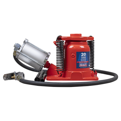 Low Profile Air Operated Hydraulic Bottle Jack 20 Tonne