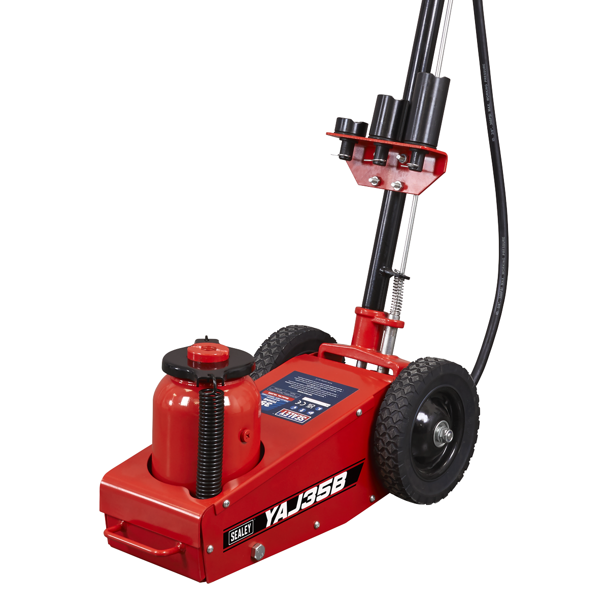 Air Operated Single Stage Trolley Jack 35 Tonne