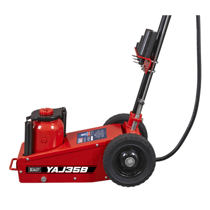Air Operated Single Stage Trolley Jack 35 Tonne