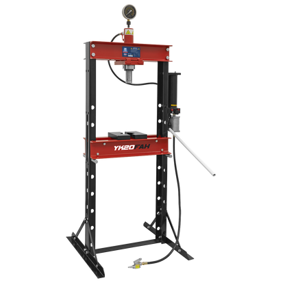 Air/Hydraulic Floor Type Press 20 Tonne
