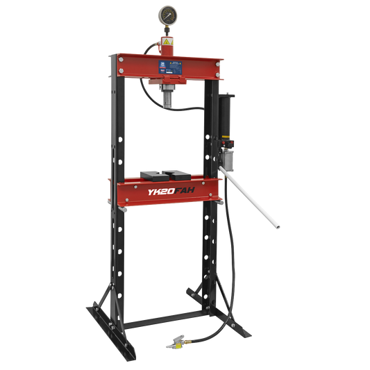 Air/Hydraulic Floor Type Press 20 Tonne