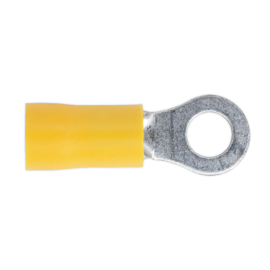Easy-Entry Ring Terminal 5.3mm (2BA), Yellow - Pack of 100